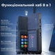 Функціональний хаб 8 в 1 Ajazz AKP01E-B з дисплеєм HDMI 4K PD 100 Вт - зображення 7