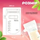 Пакет для хранения грудного молока MISUTA, 200 ml, 60 шт. + маркер - изображение 6