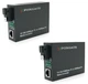 Медиаконвертер пара FOXGATE ECQ1G1SM (A+B) 1310-1550 WDM, 10/100/1000 Base-Tx, Full/Half duplex, SC 20km - зображення 1