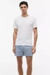 Комплект: футболка и шорты Tommy Hilfiger 52(XL) Белый-Синий микс (154447) - изображение 1