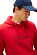 Чоловіче худі на флісі Tommy Hilfiger 54(2XL) Червоний (154549) - зображення 5