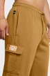 Чоловічі гірчичні спортивні штани Pjt Rck Icon Flc Pant Tools Under Armour XL 1386903-707 - зображення 4