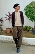 Кардиган Uniqlo 56(3XL) Коричневий (154932) - зображення 5