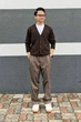 Кардиган Uniqlo 56(3XL) Коричневий (154932) - зображення 8