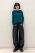 Лонгслив Uniqlo 44(M) Зеленый (154934) - изображение 4