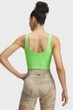 Жіночий салатовий топ Pjt Rck Fitted Bra Tank Under Armour S 1389714-362 - зображення 2