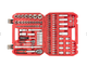 Набір інструментів 1/2" & 1/4" 110од (ET-6108SP) INTERTOOL ET-9108 - зображення 2