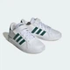 Кеды Adidas Kids Grand Court 2.0 El K Cloud White/Collegiate Green/Cloud White р. 7/40/26см - изображение 6