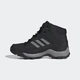 Кроссовки Adidas Kids Terrex Hyperhiker Hiking Boot Core Black/Grey Three/Core Black р.3.5/35.5/23см - изображение 3