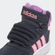 Кроссовки Adidas Kids Hoops Mid Lifestyle Legend Ink/Beam Pink/Pulse Lilac р. 9.5/26.5/17 см - изображение 7