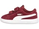 Кросівки Puma Kids Smash v2 Suede Rhubarb/White р. 10/27/17.8см - зображення 4