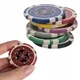 Профессиональный покерный набор в чемодане Malatec 500 фишек set Texas Hold'em с сукном, костями и картами (23529) - изображение 5