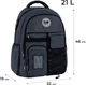 Рюкзак GoPack підлітковий Education Teens 46x32x19 см Темно-сірий (GO26-184L-4) - изображение 3