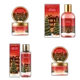 Новорічний набір для тіла UKR BEAUTY Holiday Flame (Святкове полум'я) - скраб, гель для душу, крем, міст - зображення 1