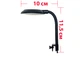 Гибкий светодиодный светильник для аквариума AQUA-TECH Flexible Full LED, 7W черный - изображение 4
