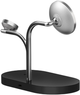 Bezprzewodowa stacja ładowania Samsung GP-PWU024WIABW Qi2 3-in-1 Wireless Charger 15W Czarna - obraz 2