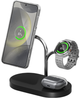 Bezprzewodowa stacja ładowania Samsung GP-PWU024WIABW Qi2 3-in-1 Wireless Charger 15W Czarna - obraz 5