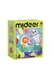 Развивающий набор пазлов 3в1 Mideer Level Up Puzzle 4 Транспорт и Космос (48, 60, 72 элемента) для детей от 3-4 лет - изображение 1