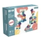 Детский мягкий конструктор Loyvin Soft Building Blocks, 80 деталей (силиконовый/резиновый конструктор) - изображение 1