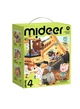 Развивающий набор пазлов 3в1 Mideer Level Up Puzzle 4 Строительство пекарни (48, 60, 72 элементов) для детей от 3-4 лет - изображение 1