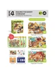Развивающий набор пазлов 3в1 Mideer Level Up Puzzle 4 Строительство пекарни (48, 60, 72 элементов) для детей от 3-4 лет - изображение 2