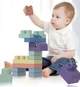 Детский мягкий конструктор Loyvin Soft Building Blocks, 80 деталей (силиконовый/резиновый конструктор) - изображение 7