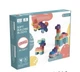 Дитячий м'який конструктор Loyvin Soft Building Blocks, 50 деталей (силіконовий/гумовий конструктор) - зображення 1