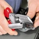 Obcinak uciosowy Knipex do profilów z tworzywa sztucznego i uszczelek z gumy (94 35 215) - obraz 4