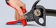 Nożyce do kabli Knipex z mechanizmem zapadkowym 280 mm (95 31 280) - obraz 4