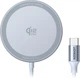 Bezprzewodowa ładowarka Ugreen MagFlow Qi2 Magnetic Wireless 25W Grey (6941876259595) - obraz 3
