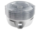 Сушка для овощей и фруктов 5 поддонов 350 Вт для дома белый Silver Crest MC-0736 - изображение 4