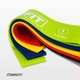 Резинки для фитнеса набор EasyFit из 7 шт (резиновая петля, латексная лента сопротивления, кольцо для йоги на ноги) EFNR7EF - изображение 4