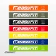 Резинки для фитнеса набор EasyFit из 7 шт (резиновая петля, латексная лента сопротивления, кольцо для йоги на ноги) EFNR7EF - изображение 6