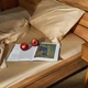 Простирадло MBM HOME "Досвітня тиша" 240x260 см сатин (BL-FS-70 WARM PEBBLE) - зображення 2