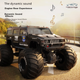 Машинка JINGDA TOYS Hummer Police Car радиоуправляемая 1:10, черная - изображение 6
