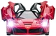 Машинка Rastar Ferrari LaFerrari Drift 1:14 радиоуправляемая, красная - изображение 4