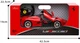 Машинка Rastar Ferrari LaFerrari Drift 1:14 радиоуправляемая, красная - изображение 9