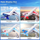 Самолет Yixuanwanju A380 игрушечный из сплава, подарок - изображение 3