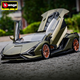 Bimeigao 1:18 Lamborghini FKP 37 Модель спортивного автомобіля Іграшка Реалістична модель легкосплавного автомобіля Подарункова модель для хлопчиків - зображення 3