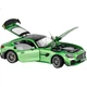 Модель автомобіля Heimanba Mercedes-Benz AMG GTR 1:18, зелена - зображення 2