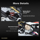 Модель мотоцикла Chiyumoxing S1000RR Battle Axe 1:9 из сплава игрушечная для мальчиков - изображение 11
