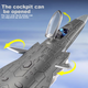 Модель истребителя Chiyumoxing J-20 из сплава детская игрушка авиационная - изображение 4