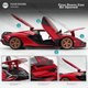 Модель автомобіля Bimeigao 1:24, Lamborghini Aventador FKP 37, реалістична іграшкова модель автомобіля зі сплаву, подарунок для хлопчиків - зображення 5
