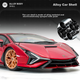 Модель автомобіля Bimeigao 1:24, Lamborghini Aventador FKP 37, реалістична іграшкова модель автомобіля зі сплаву, подарунок для хлопчиків - зображення 9