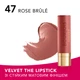 Стойкая матовая помада для губ Bourjois Rouge Velvet Matte Lipstick new 47 Rose Brule 2.4 г (3616307202602) - изображение 4