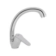 Смеситель для кухни Lidz Nicole 008F (k35) LDNIC008FCRM21877 Chrome - изображение 1