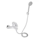 Змішувач для ванни Lidz Anny 006 (з душовим гарнітуром) (k40) LDANN006CRM35121 Chrome - зображення 1