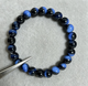 Стильний браслет BLUE Tiger Eye, синє тигрове око, унісекс, джерело гармонії та удачі - изображение 3