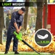 Акумуляторна повітродувка Cordless Blower RLB-BM10 швидке прибирання без кабелю - изображение 6