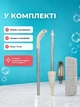 Умная швабра с распылителем воды для влажной и сухой уборки,с насадкой из микрофибры Бежевая (55012821) - изображение 6